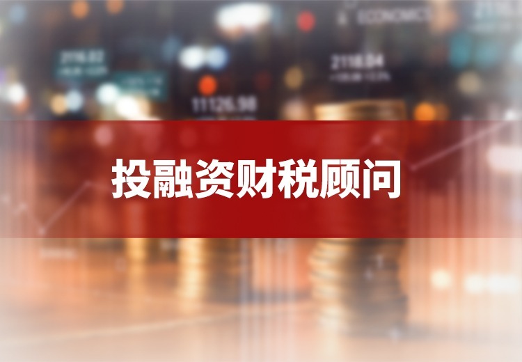 投融资财税顾问