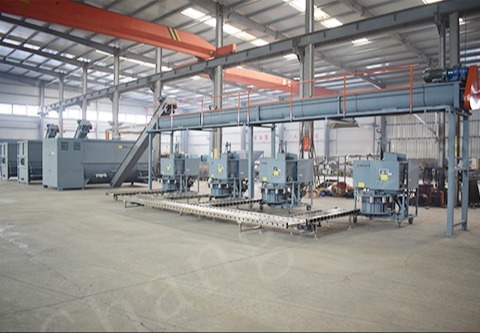 Termitomyces production line