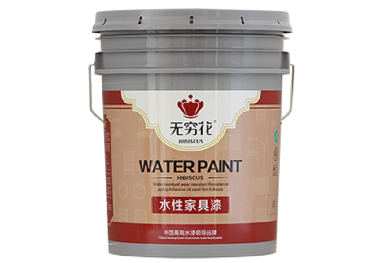 无穷花水性白色面漆