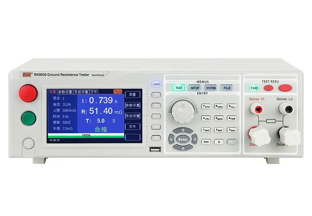 RK9930系列程控接地电阻测试仪