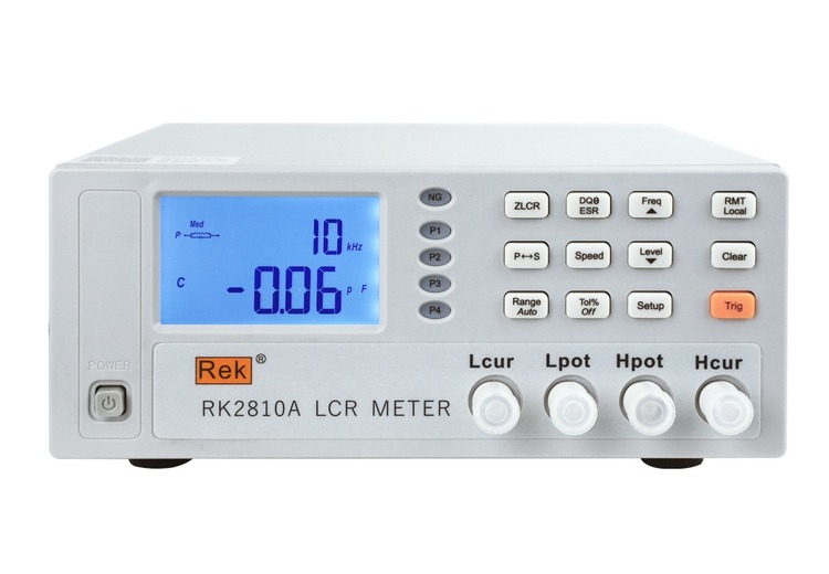 RK2810A/RK2811D数字电桥：新一代低频元件测量仪器，测试稳、速度快，多场景应用出色