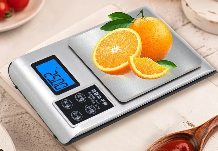 不锈钢厨房秤烘焙电子称食物称精度0.01克度药材克称