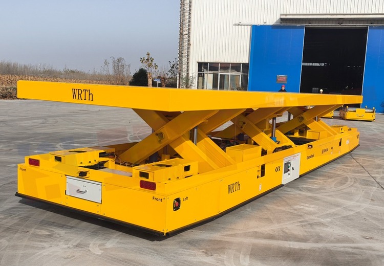 舵轮系列无轨搬运车：灵活全向移动，1 - 300吨非标定制，适用于复杂工业生产环境