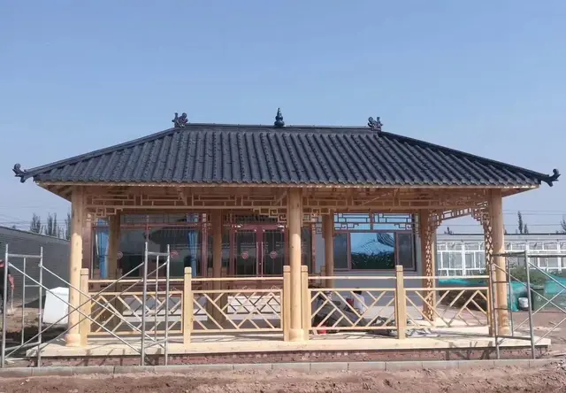防腐木古建筑