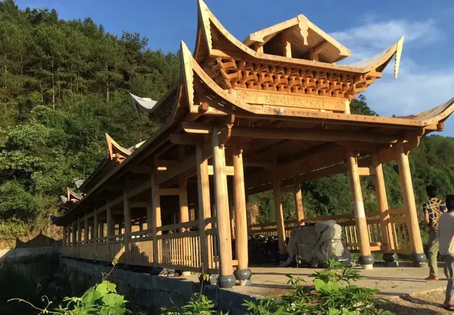 防腐木古建筑