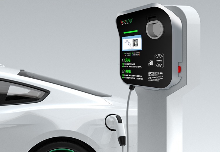 新能源汽车7KW交流桩立柱款