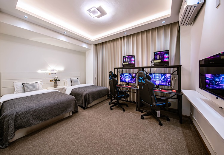 双人双床电竞房