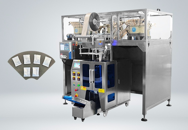 SIGB- 280T6六盘点数伺服拉膜圆角包装机