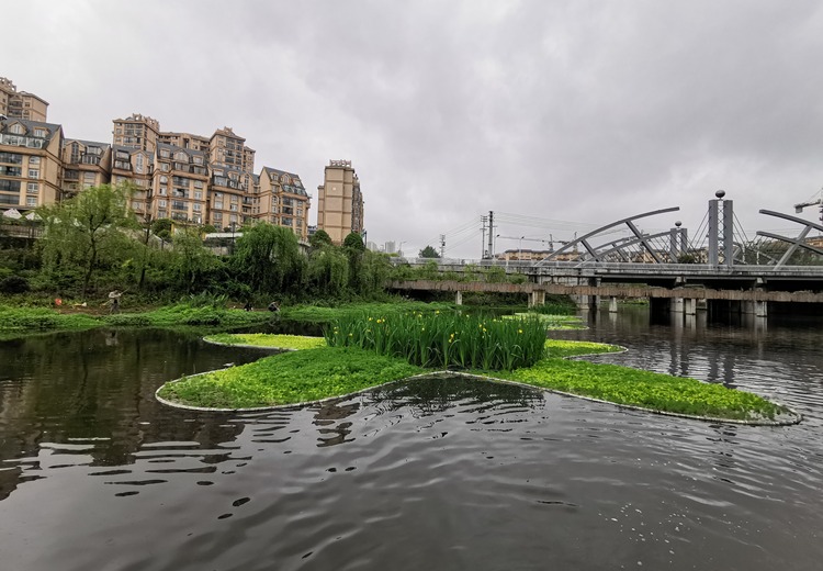 贵州市开阳县浮岛施工案例