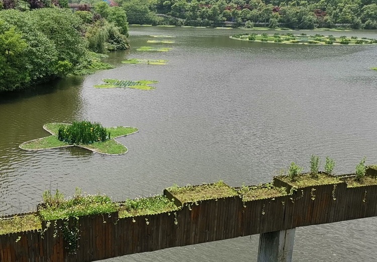 贵州市开阳县浮岛施工案例