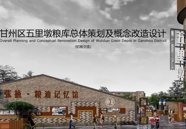 张掖五一粮油加工厂南片区项目策划