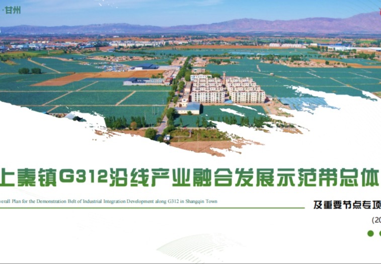 上秦镇G312沿线产业融合发展示范带总体规划