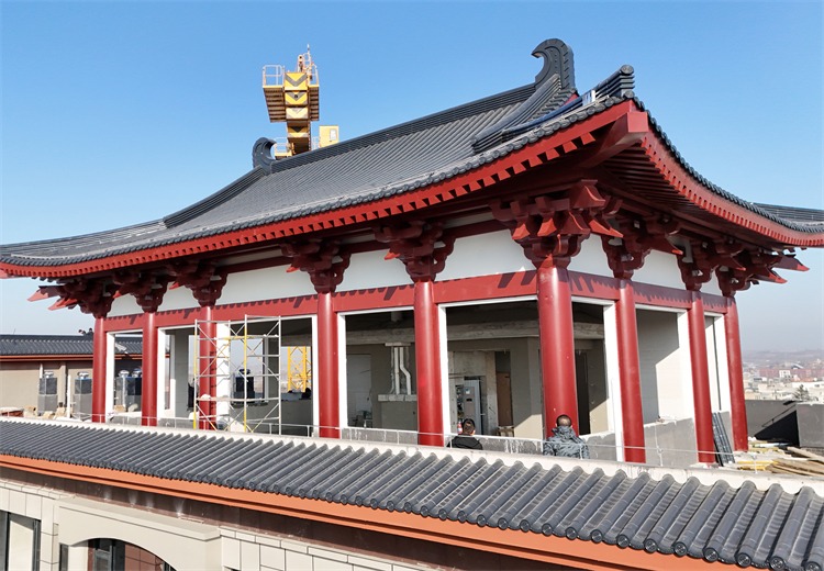富平仿古亭子