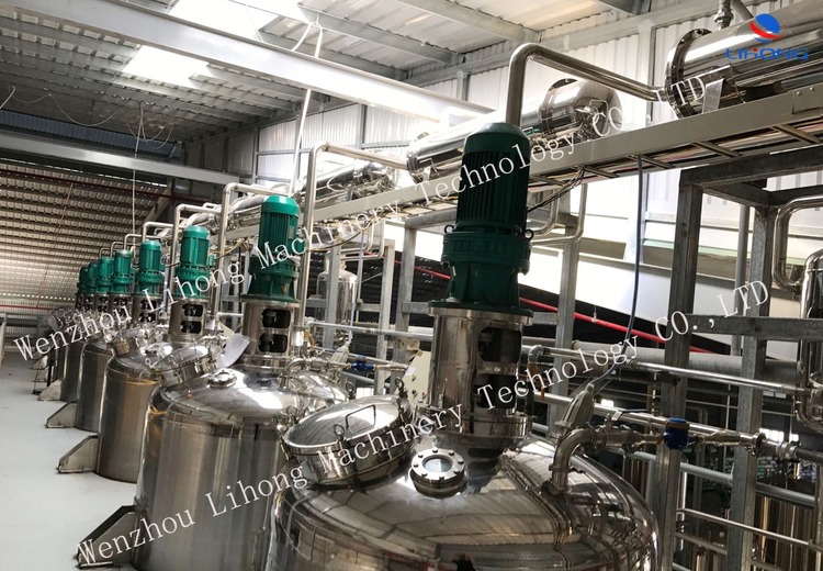 抽取设备生产线