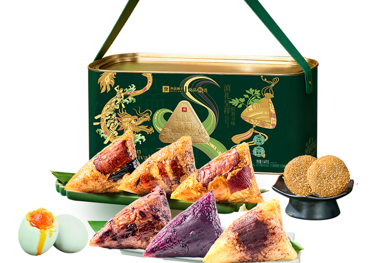 甄选粽·玉滇藏珍1640g，精选原料匠心制作，独特风味粽礼，满足多样口味需求