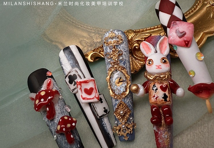 安阳米兰时尚美甲课程：零基础到高级创业全阶段覆盖，实用潮流结合，助你技能变现！