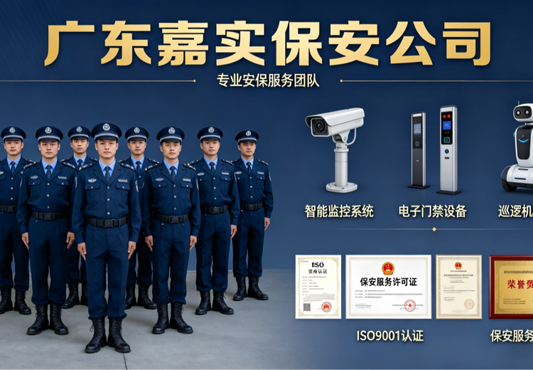 广东嘉实保安：以科技赋能，打造全场景智慧安防，为多场景提供24小时安全保障