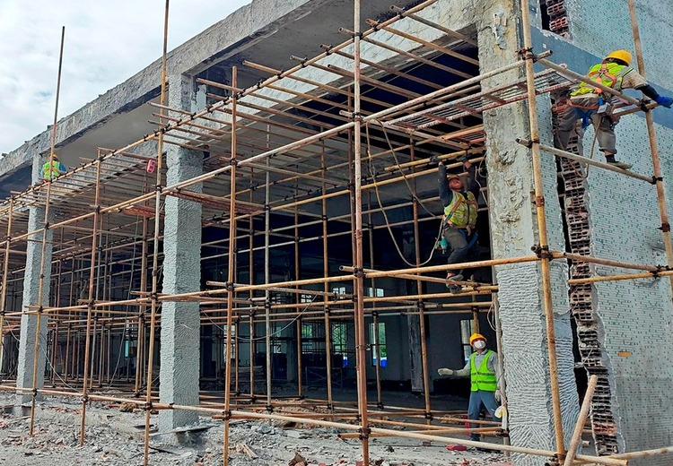 建筑灾损结构补强加固