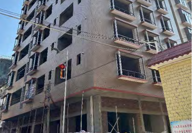 韶关新丰11层楼房纠偏顶升加固工程
