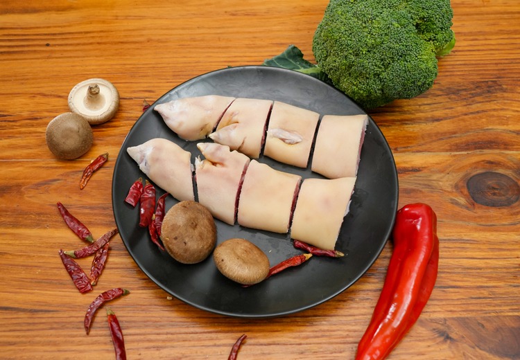 鲜香美味！火烧毛开八全蹄块，传统工艺打造，肉质鲜嫩多汁，一口就爱上的特色美食
