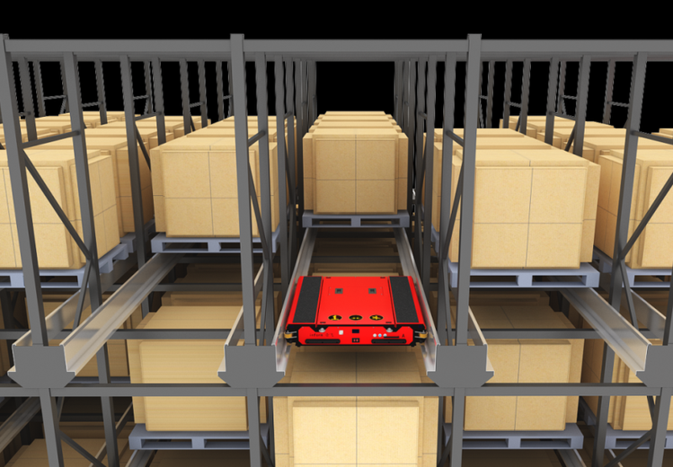 托盘两向穿梭货架