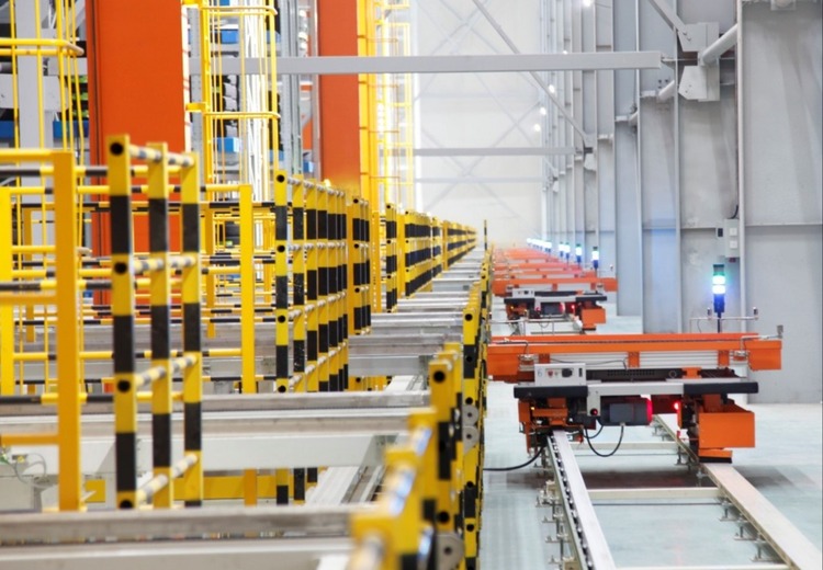 托盘堆垛机货架