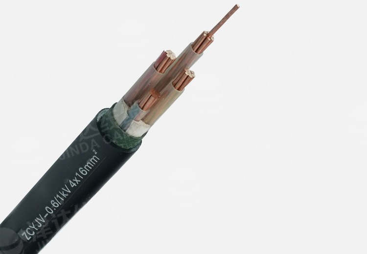 津达ZC-YJV4*16铜芯交联聚乙烯绝缘聚氯乙烯护套阻燃C类电力电缆，适用于动力