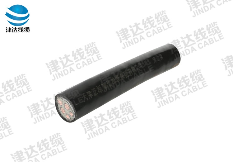 津达YV22钢带铠装电力电缆，3*35+2*16m²无氧铜芯，适用于多领域，执行GB/T12706.1 - 2008标准