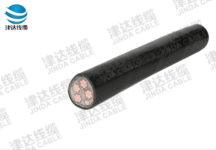 津达YJV22钢带铠装电力电缆，4*35+1*16m²无氧铜芯，适用于多领域，执行GB/T12706.1 - 2008标准