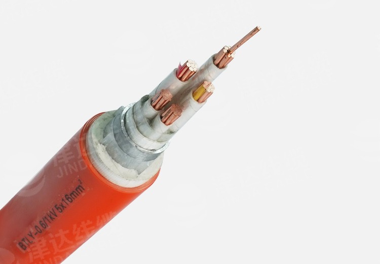 BTLY5*16隔离型柔性矿物绝缘防火电缆