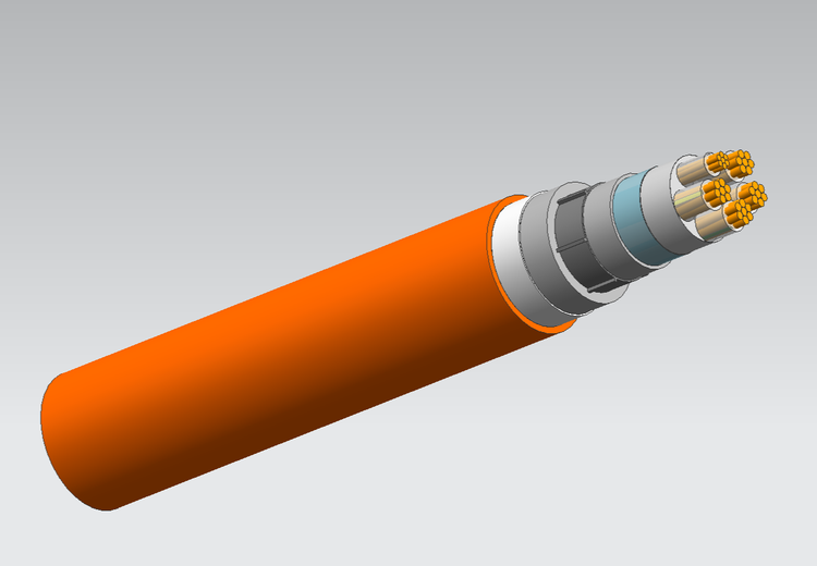 BTLY5*4隔离型柔性矿物绝缘防火电缆