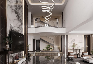 别墅新中式设计