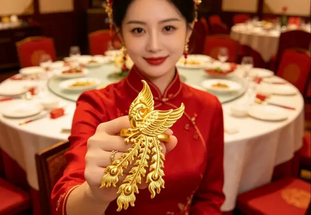 金凤送喜戒指