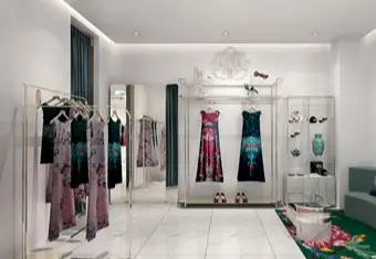古色女装展柜