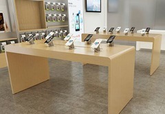 手机展示柜华为3.5体验台定制