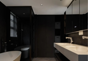 德胜苑x200㎡奶油风，绝美弧形楼梯，把温柔和通透装进每一平米！