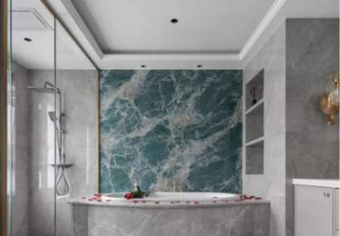 500㎡美式轻奢，繁复的线条之隙也有家的浪漫