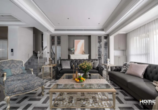 170㎡现代风，沿着光线的阶梯，感受生活的纹路