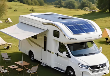 &zwnj;房车太阳能板应用案例