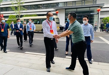 吴中区政协、吴中资规局等领导莅临我司参观指导