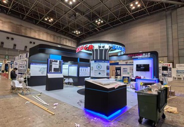 NEPCON JAPAN 日本国际电子制造技术展搭建完成