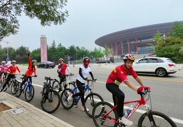雁栖湖团建骑行活动