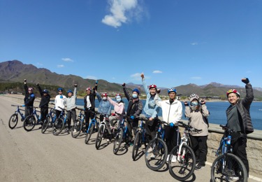 雁栖湖团建骑行活动