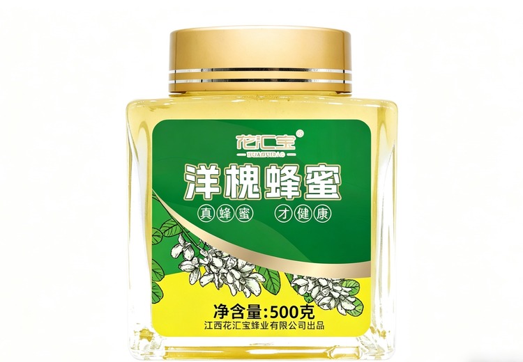 花汇宝500g特级洋槐蜂蜜，纯净天然好滋味，品质上乘，为您带来甜蜜健康生活！