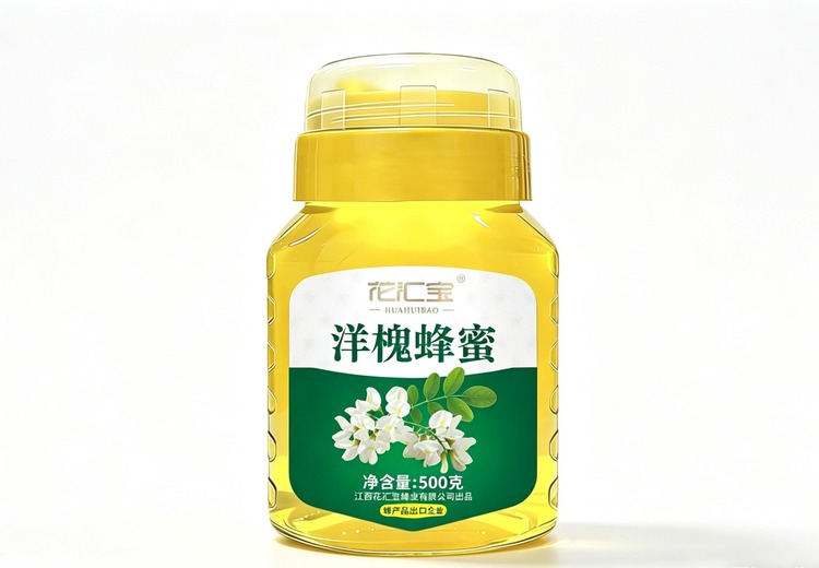 花汇宝500g洋槐蜂蜜，天然纯净美味，口感清甜芬芳，为您带来高品质的甜蜜享受！