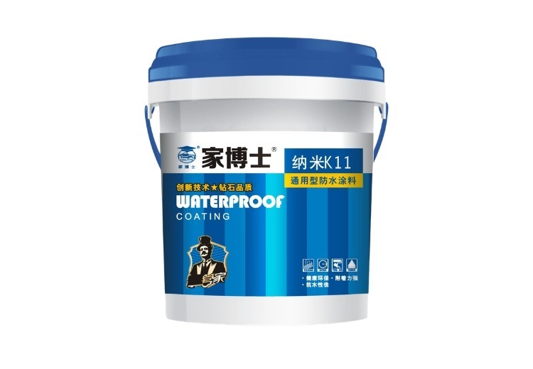 独特配方聚合物改性水泥基双组分防水材料，渗透结晶防水，多场景适用且施工简便