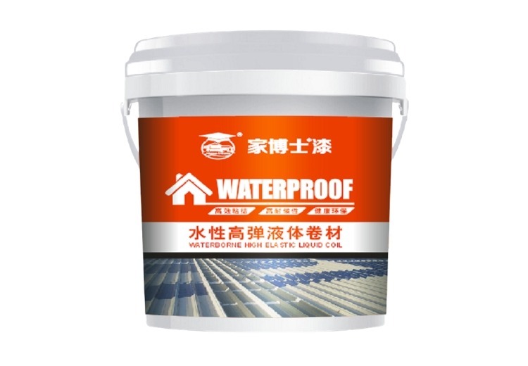 绿色环保高效能防水涂料：开盖易施工，性能优异，覆盖裂缝，防水隔热多功能一体