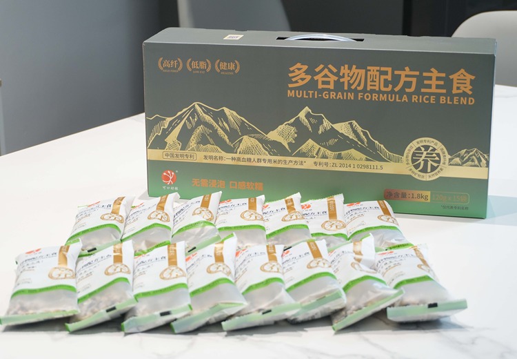 慢糖米：多种谷物科学配比，专研工艺延缓糖分吸收，助血糖偏高人群平稳餐后血糖