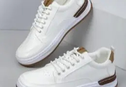 弘云休闲小白鞋