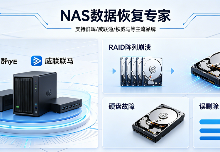 唯实数据：15年经验，超35000+客户之选！自研软件40+著作权，NAS数据恢复承诺不成功不收费